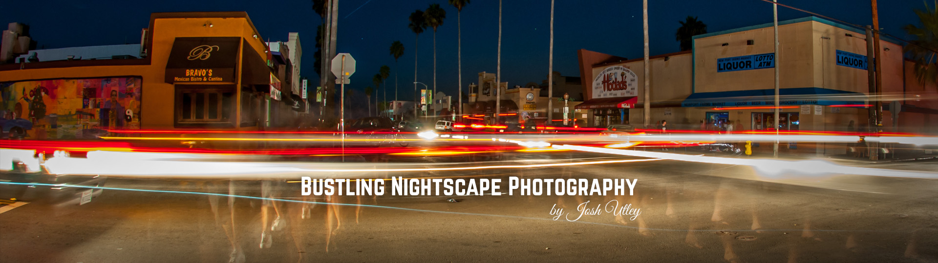 Bustling Nightscape Photography by Josh Utley