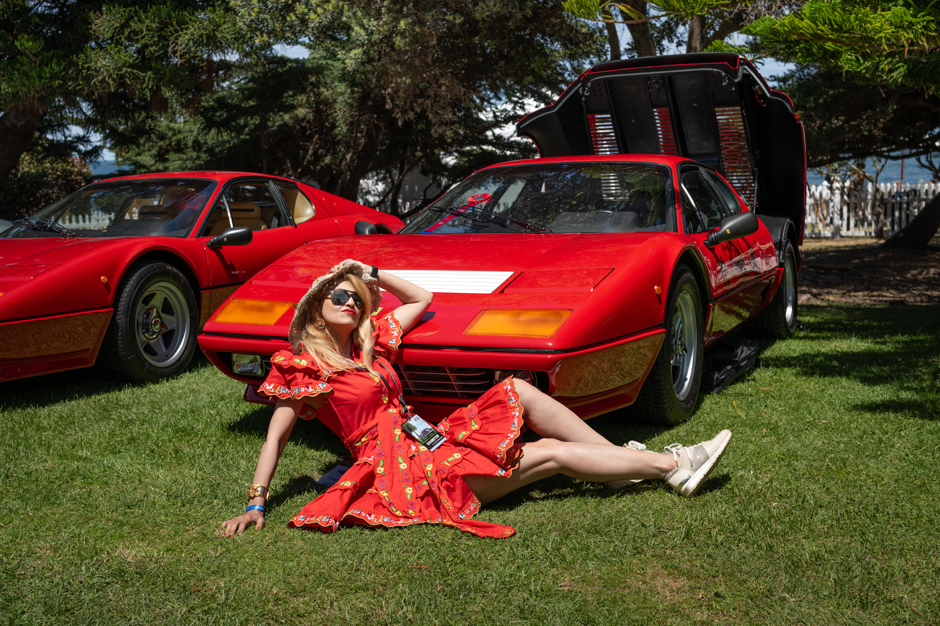 1983 Ferrari 512 BBi Coupe at the La Jolla Concours d'Elegance
